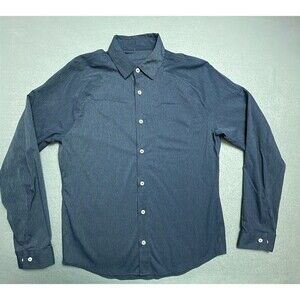 lululemon athletica Blue Casual Button Down Shirt